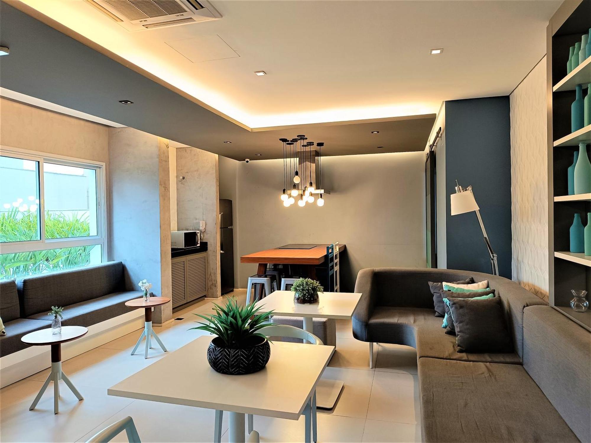 Apartment 1604 No Bosque Com Um Sala Cozinha Completa E Uma Vaga De Garagem