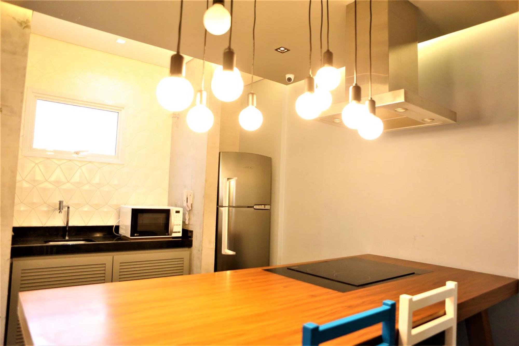 Apartment 1604 No Bosque Com Um Sala Cozinha Completa E Uma Vaga De Garagem *