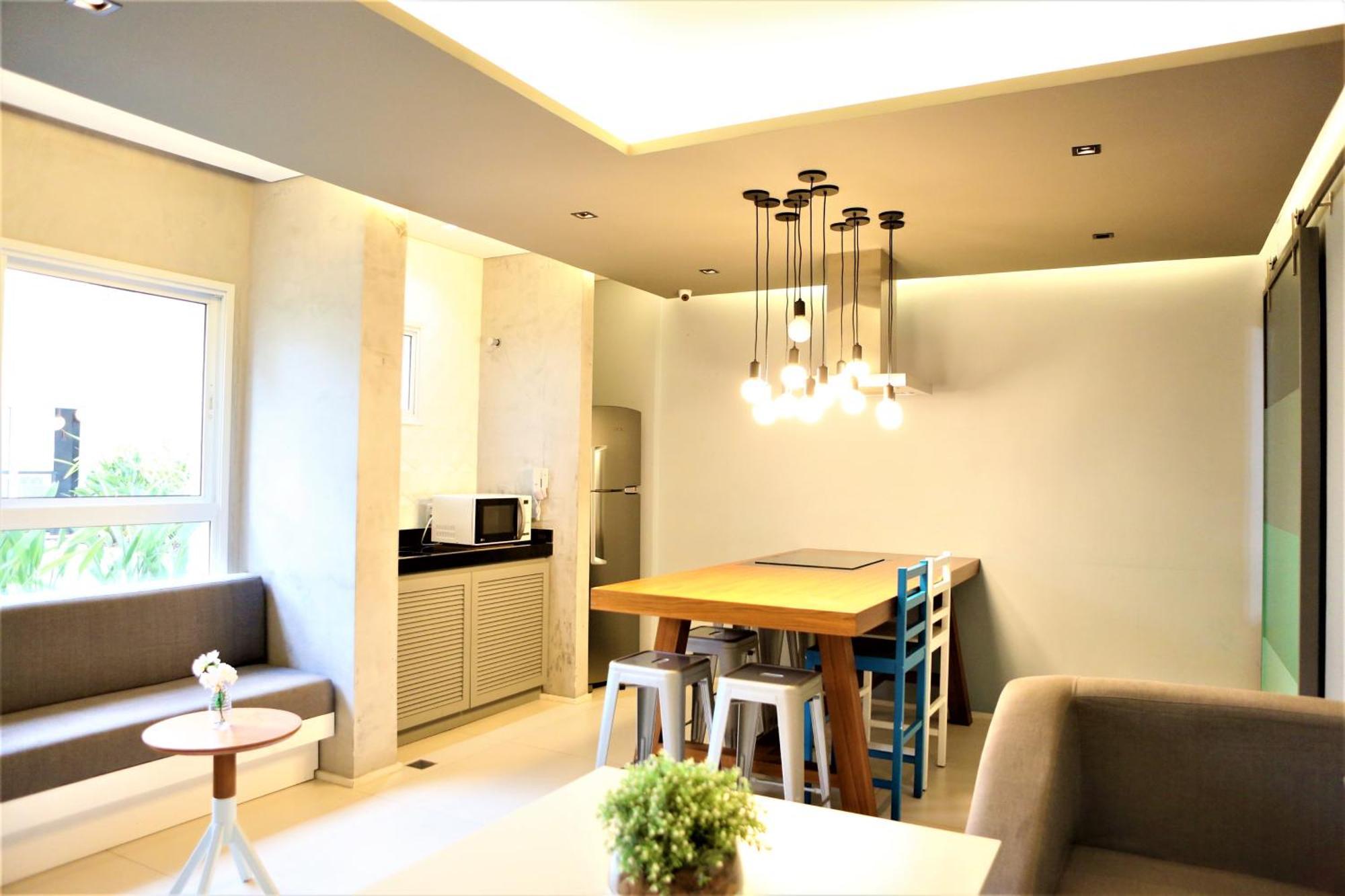 1604 No Bosque Com Um Sala Cozinha Completa E Uma Vaga De Garagem Apartment *